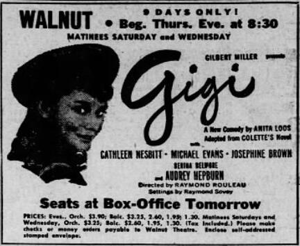 The Philadelphia Inquirer, Sun, Nov 04, 1951.