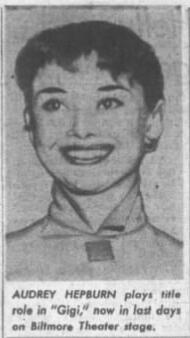 Los Angeles Mirror, Mar 25th, 1953.